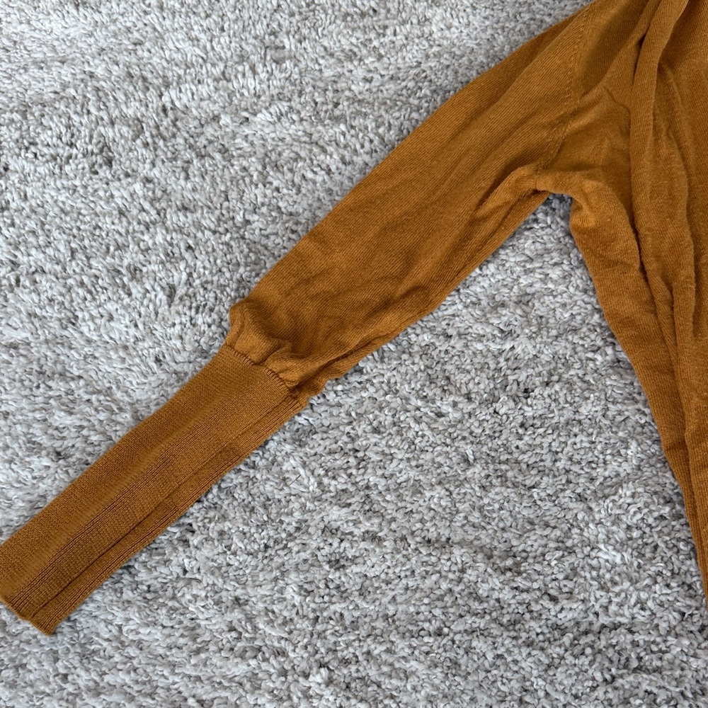 Cozy Amber Open Front Cardigan - Picture 3 of 7